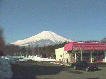 山中湖西岸からの富士